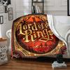 1pc Lord of the Rings Blanket Lightweight Flannel Throw For Sofa, Bed, Travel, Camping, Livingroom, Office, Couch, Chair, And Bed