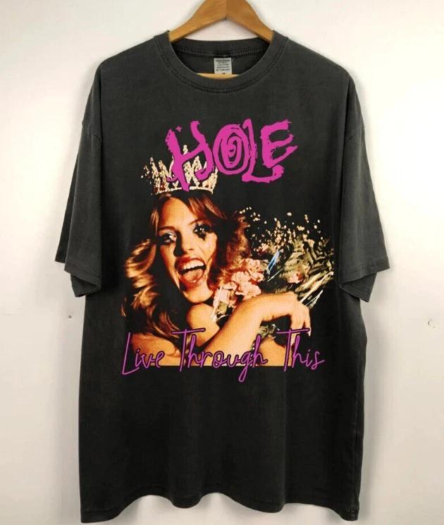 

Hole Band Live Through This Unisex Black Shirt, Hole Band Shirt S-5XL Q4364 4XL