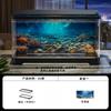 New Small Desktop Aquarium Eco Background Sticker Fish Tank for Living Room All-in-One Goldfish Bowl Compact Decor Home Aquarium
