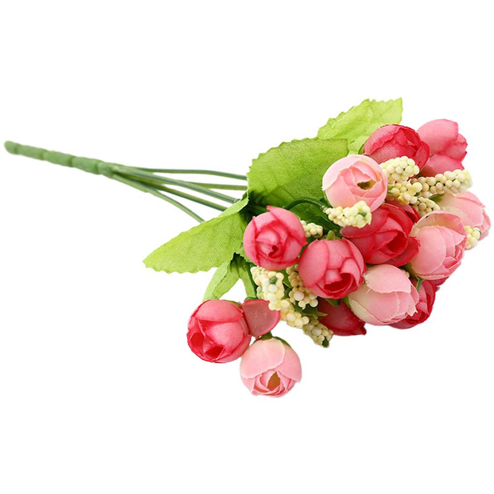 1 Stück 22 cm Künstliche Sternknospen Rosen Plastikblumen für Hochzeit Heimdekoration Heimdekorationszubehör