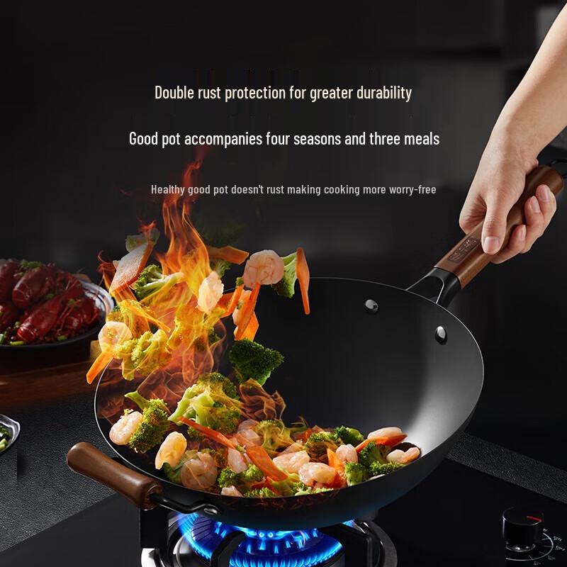 Zhang Xiaoquan Deep Nitrogen Rust-Proof Iron Wok