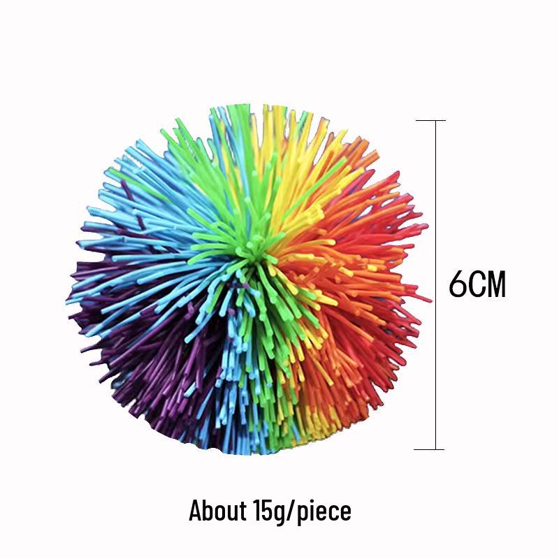 

Colorful Silicone Hacky Sack Game for Kids - Kick Jianzi Sport Toy