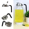 Mason Jar Pour Spout Lid with Handle Wide Mouth Flip Cap