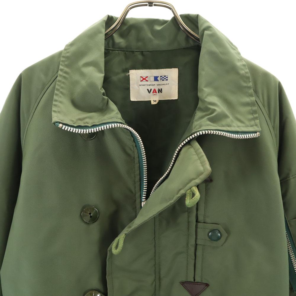 VAN 90s 80s Old Flight jacket M khaki Men's Used