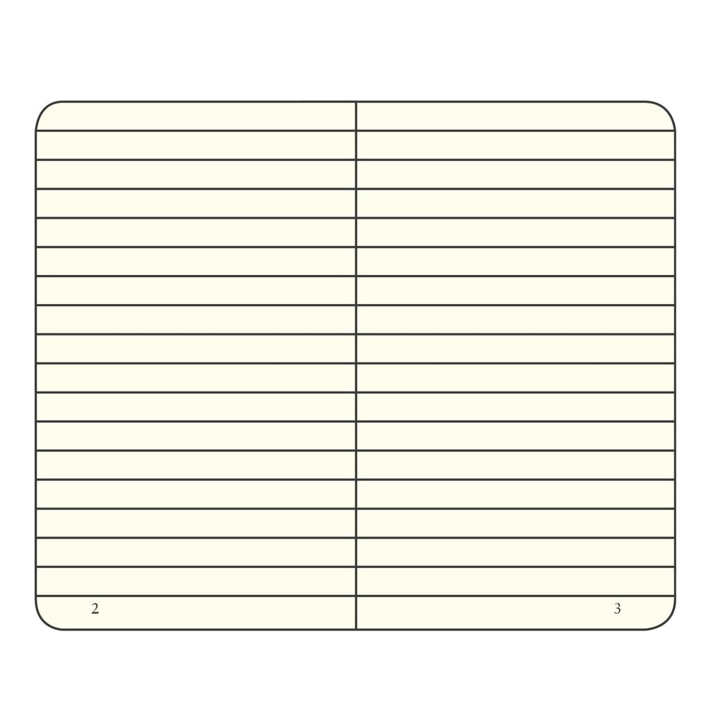 Leuchtturm Horizontal Soft Nordic Officially Imported Notebook, A6, Ruled, Cover, Blue, 355304,