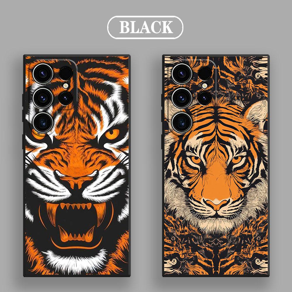 The Wolf Lion Cat S26Ultra Silicone Case For Samsung Galaxy S26 S25 S24 S23 S20 S21 FE S22 Ultra Plus 5G Cases Soft Phone Cover