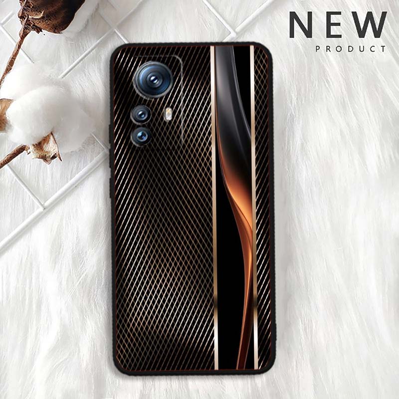 Technology Carbon Fiber Art For Xiaomi Mi 15 14 13 13T 12 12T 12S 11 11i 11T Pro Ultra Lite 5G Black Soft Phone Case