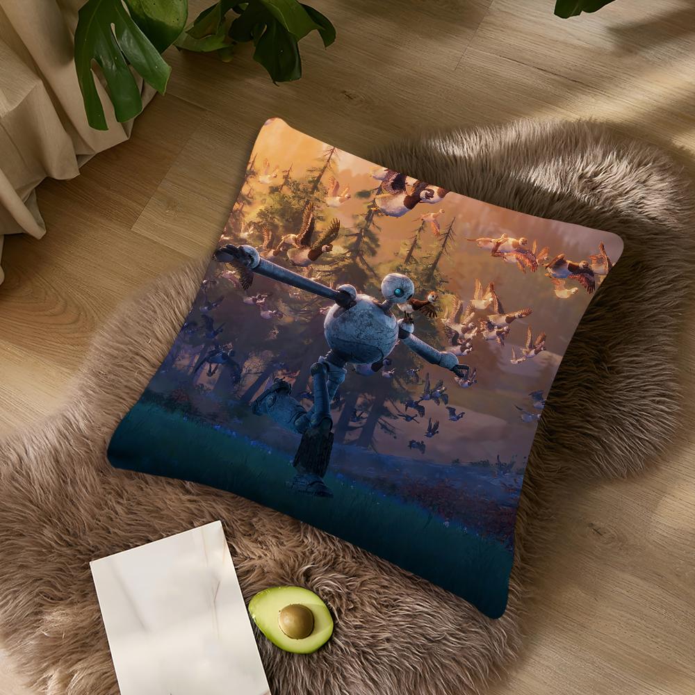Film The W-Wild R-Robot Cute cushion For Bedroom Car Coffee Shop Room Soft and Living Room Sofa Decorative Pillow Cover Case
