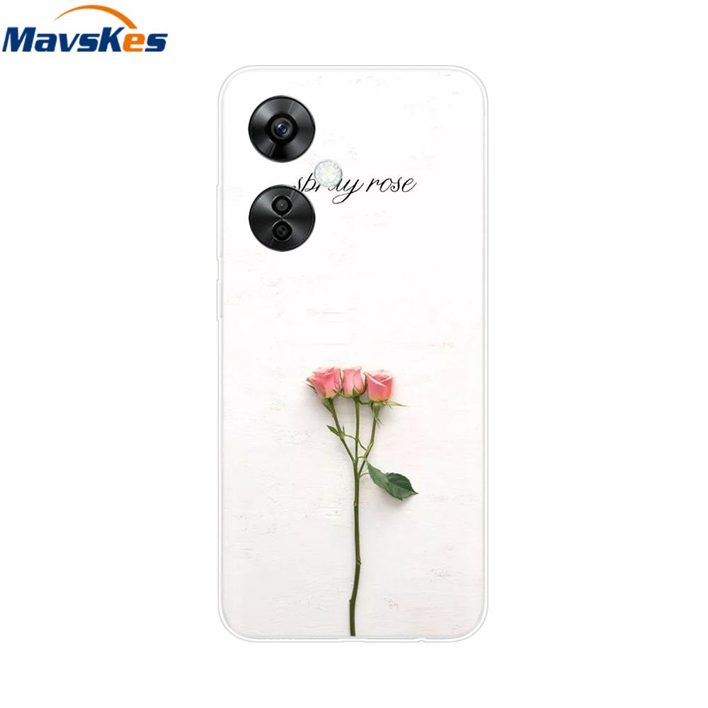 For OnePlus Nord CE 3 Lite Case Cartoon Soft Silicone TPU Clear Coque for OnePlus Nord CE3 Lite 5G Nord CE 3 Phone Covers Bumper