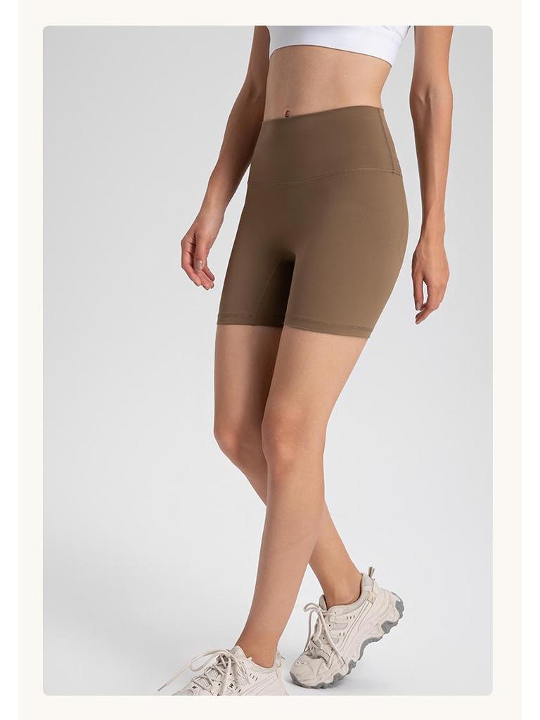 High-Waisted, Butt-Lifting Peach-Shaped Yoga Shorts for Women – European & American Style