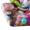 Oppbevaring av kosedyr Sittepose Trekk Vanntett Gjennomsiktig PVC Ekstra Stor Barn Plysjleke Oppbevaring Sofa Barnerom Soverom Dukker Organisering Sofa