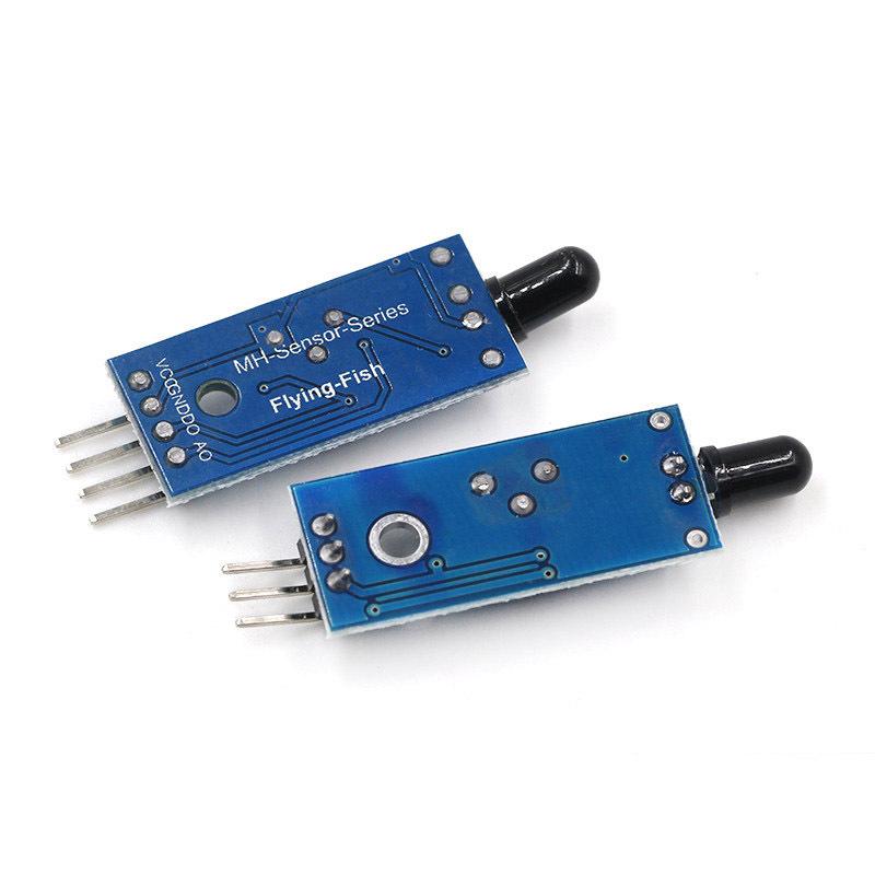 Ir Infrared 3/4 Pin Flame Detection Sensor Module Ir Flame Sensor Module Detector Smartsense Obstacle Avoidance Sensor Module