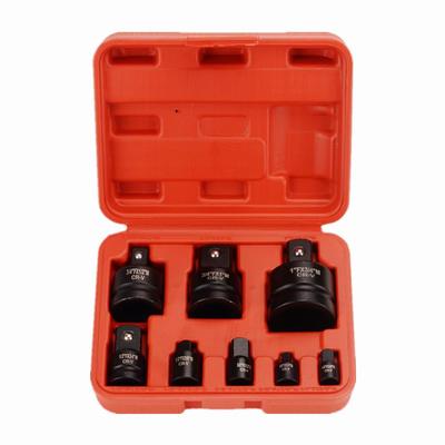 Socket Conversion Adapter Set for Impact Wrenches Set Drive Angle Conversion Socket Impact Socket Set 1 8-piece 1/4 (6.3mm) 3/8 (9.5mm) 1/2 (12.7mm)