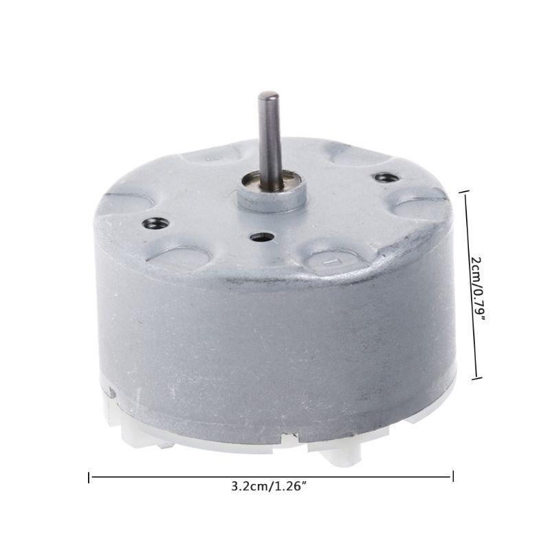 Motore Rotativo 24TE RF-500TB-14415 6V Per Sistema di Allarme/Luce