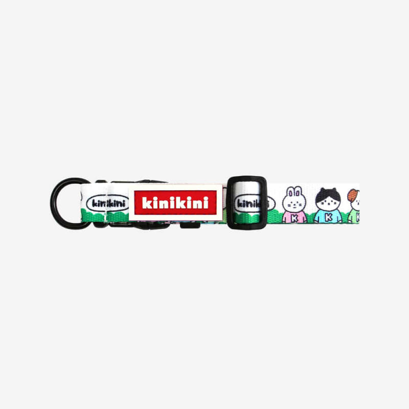 KINI FOREST FRIENDS COLLAR-GREEN L