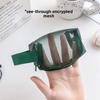 Mesh Digital Storage Bag Ins Wind Travel Data Cable Earphone Power Bank Finishing Bag Multi-purpose