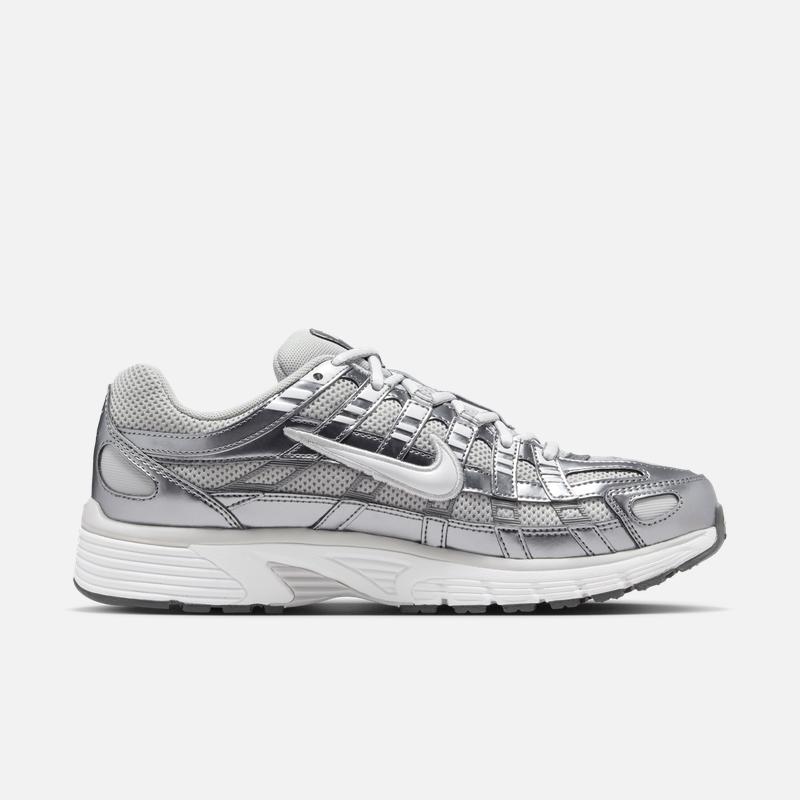 Nike Women's Breathable Sports Shoes - Summer Retro Running Shoes - Comfortable Cushioning and Fashionable - NIKE P-6000 IO3496