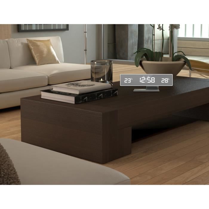 Meteorologická stanice - techno line - ws 6815 - LED displej - vnitřní/venkovní teplota - opakovaný budík