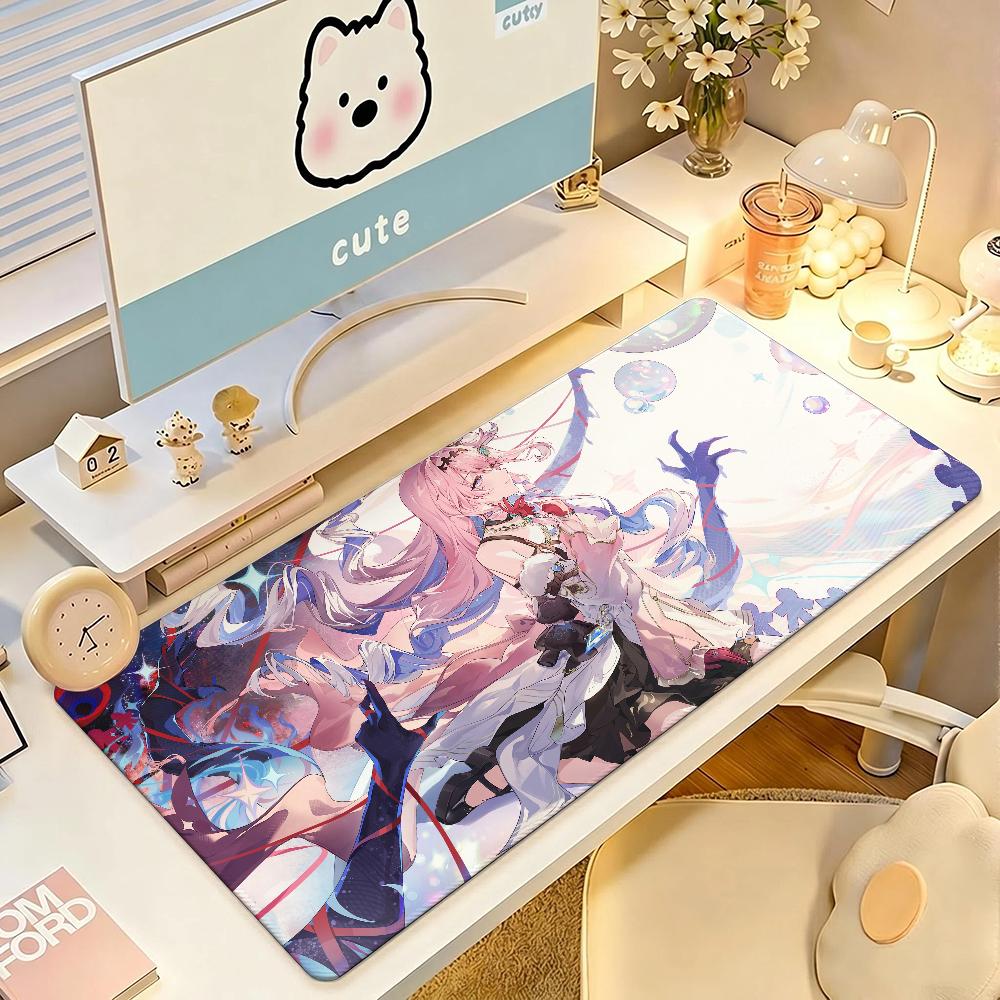 Game Wuthering Waves Denia Mouse Pad Anti Slip Rubber Edge Locked Thickened Laptop Gaming Desk Mat
