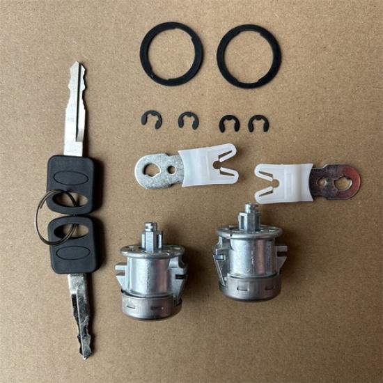Ignition Switch Door Lock Cylinder w/Key 1F2009012A For Ford F150 F250 F350 F450