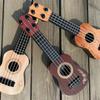 1 Adet 4 Telli Mini Gitar Müzikal Hediyeler Enstrümanlar Erken Eğitim Oyuncakları Yeni Başlayanlar İçin Çocuklar Çocuklar 21 İnç Ukulele