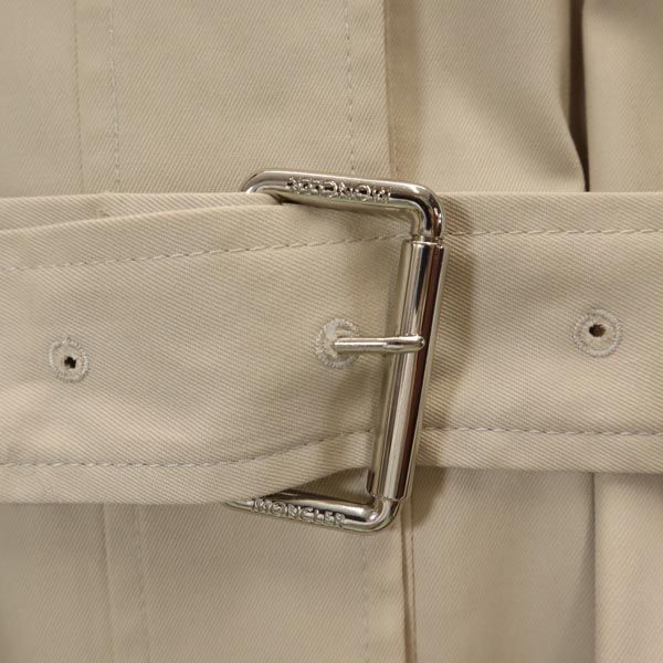 Moncler Trench Coat Beige Women Used