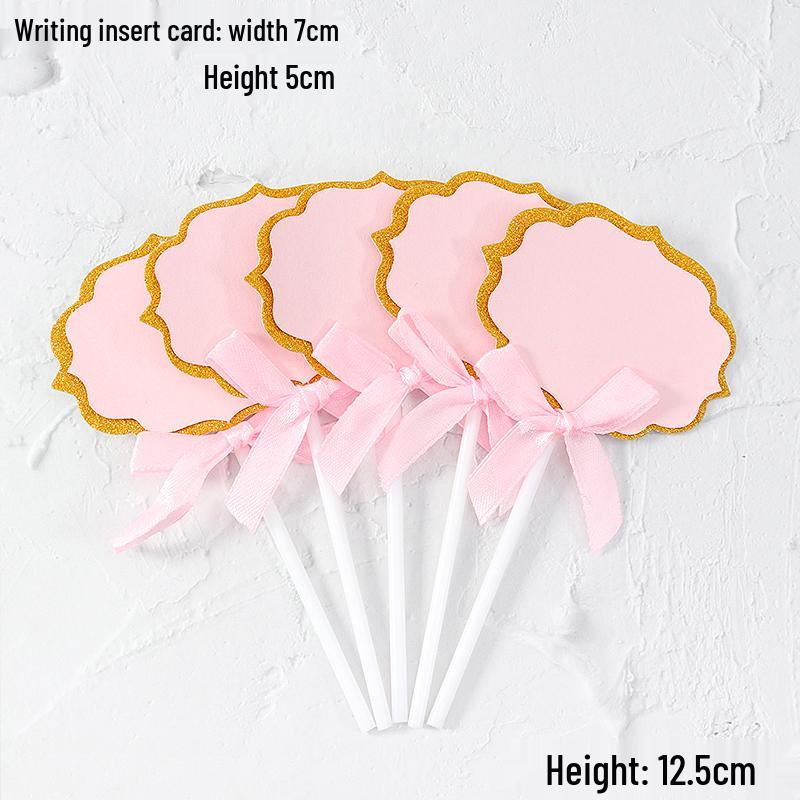 Happy Birthday Rainbow Cake Topper with Writable Greeting Card