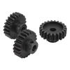 3pcs Steel M1.5 Pinion Gear Set 8mm Motor Pinion Gear with M5 Set Screw for 15 18 110 RC Car 22T