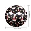 1pc Colorful Cat Dreams Theme Soccer Ball Football, Size 5, Lightweight PVC, Outdoor Training Soccer Ball,Gift J61466
