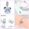 100% Copper Exquisite Cubic Zircon Butterfly Bee Ladybug Charms Bead Fit Qikaola Original Bracelet Fine Diy Jewelry