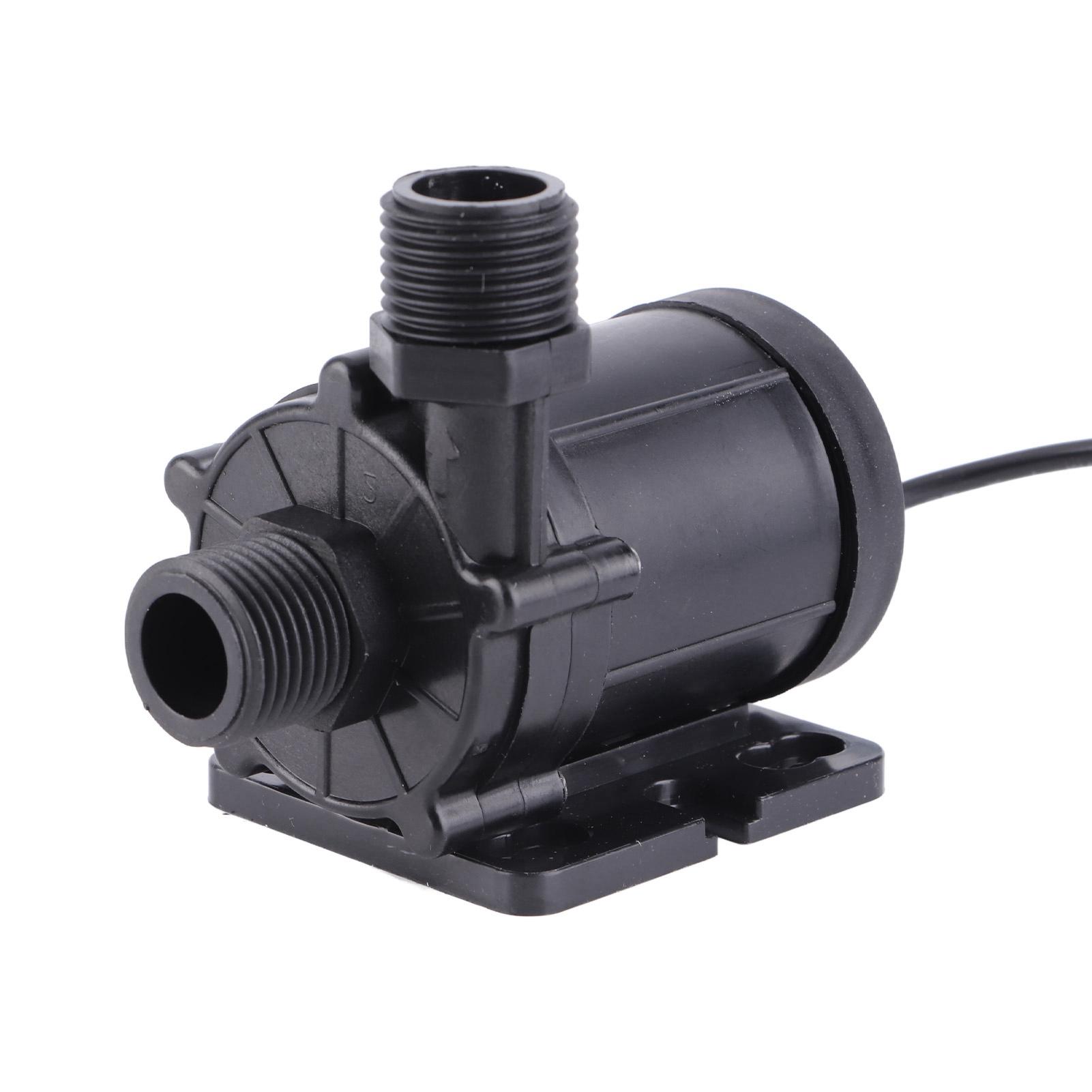 

Booster Pump Brushless Motor Low Noise DC12V 30W 800L H 12m Discharge Lift for Heater
