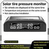 Truck Tire Pressure Monitoring Automatic Alarm System Solar/usb Powered External Waterproof Suitable for Rvs/pickup Trucks