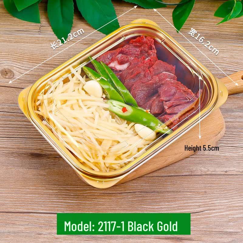 Disposable Rectangular Food Containers