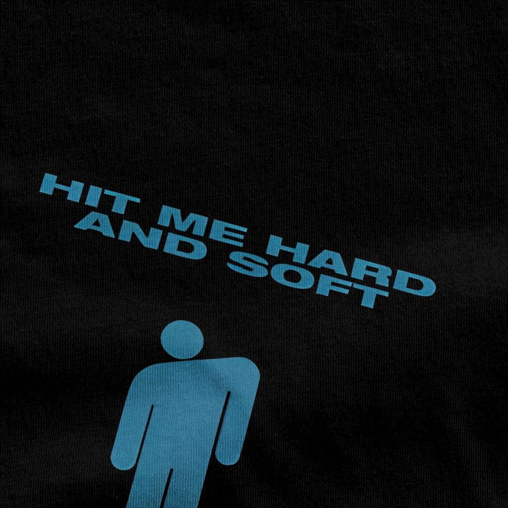 Men's T Shirt Hit Me Hard And Soft 2024 Tour T-Shirts Hippie Beach Tees Vintage Print Cotton Clothes Gift Idea