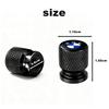 WKPY3 Car Wheel Tire Valve Caps Tyre Stem Covers Airdust Waterproof For BMW E61 E81 E87 1 2 3 4 5 6 7 Series X1 X3 X4 X5 X6 F20 E90