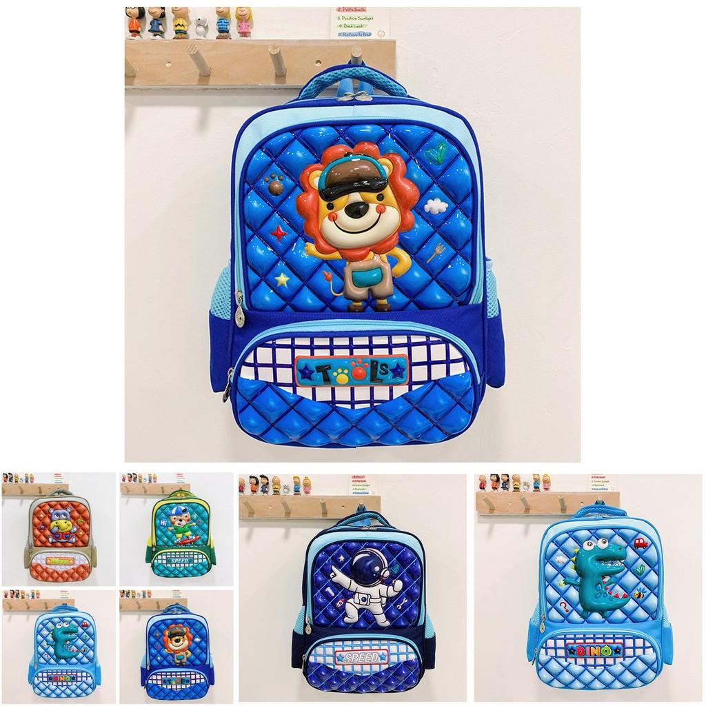 Stylish And Spacious Casual School Backpack For Kids And Students With Cartoon Design