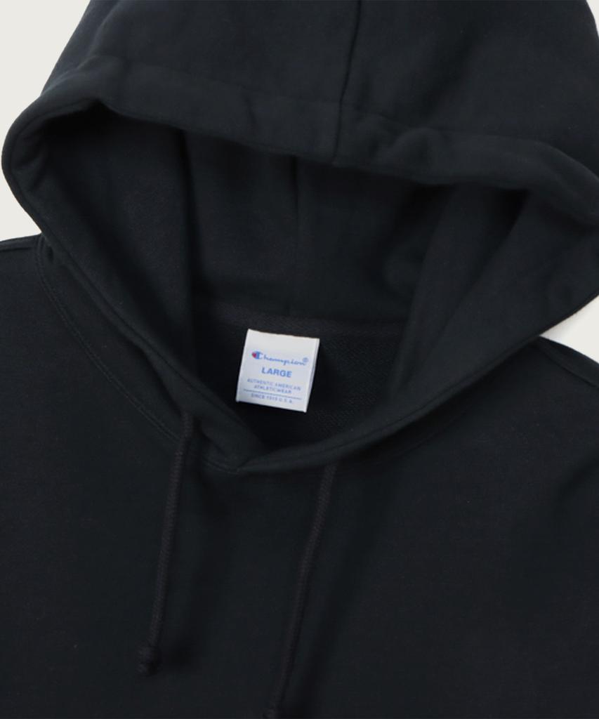 Basic C-Logo Regular Fit Hoodie Navy