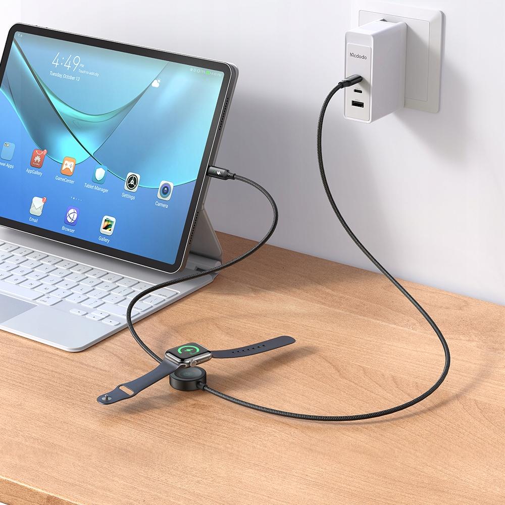 Mcdodo Inductive Charger For Apple Watch 2In1 Cable For Iphone Macbook 60W