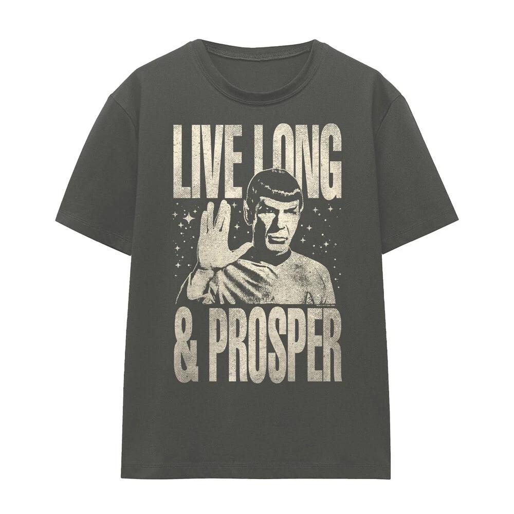 Star Trek Prosper Ladies T-Shirt S-2XL, Charcoal 2XL