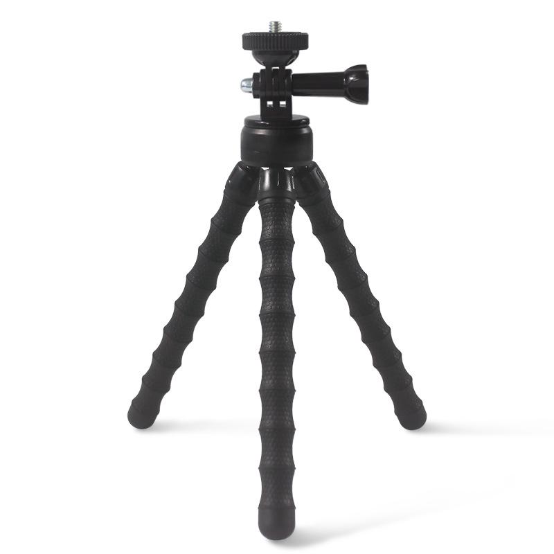Universal Octopus Phone Photography Stand - Mini Flexible Tripod for Desktop & Floor
