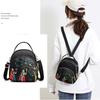 Canvas Nylon Crossbody Bag Zipper Oxford Shoulder Bag Trendy Women Backpack  Storage Bag