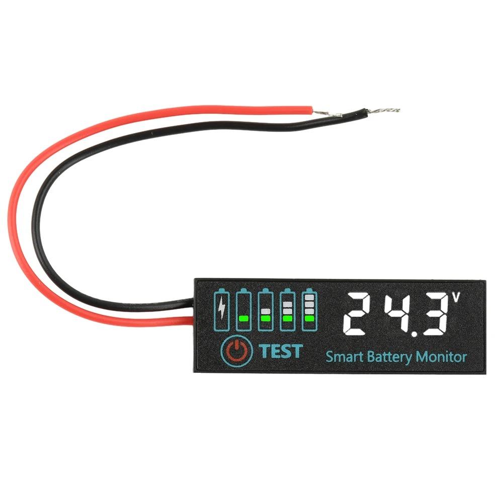1Pcs Meter Module Battery Level Indicator DC7-55V LCD Display Meter  Electronic