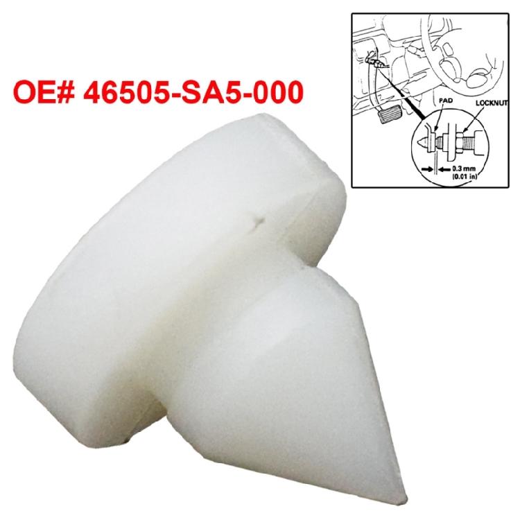 -Civic Brake Pedal Clutch Pedal Stop Pad Limit-Block Auto Accessories