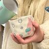 Håndmalt keramisk tekopp supersøt tegneseriebjørn stor kaffekrus hjemmekontor kjøkkenbar kreativ gave til venner