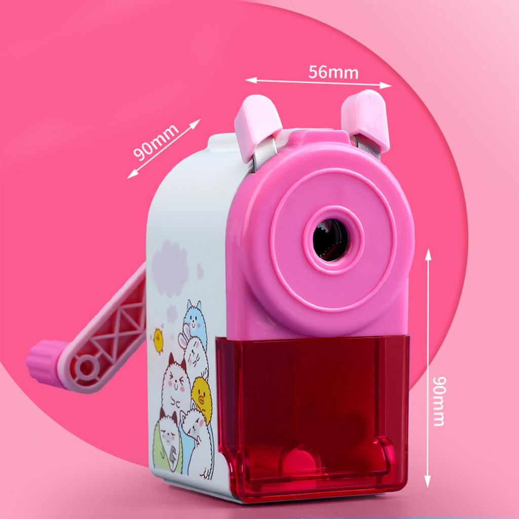 Pencil Sharpener Automatic Manual Pencil Sharpener Students Portable Pencil Sharpener for School Dormitory Library