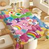 C-Care-B-Bears Tovaglia Rettangolare Decorazione Tavola Riutilizzabile Impermeabile Tessuto per Tavolo da Cucina e Sala da Pranzo Decorazione Festa Festiva