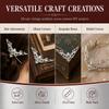 100 Pcs Vintage Openwork Design Corner Protectors  Handmade Ornament Making
