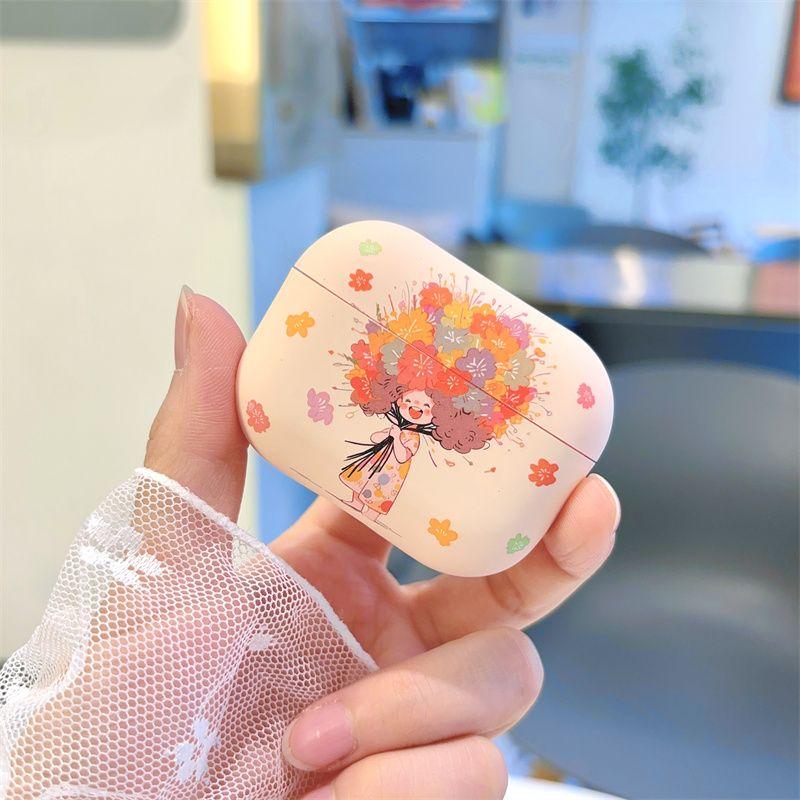 AirPods Pro2 Second Generation Fifth Generation Airpods1/2 Bluetooth Earbuds Case Airpods3 New Arrival Fourth Generation Pro1 Frosted Soft Female