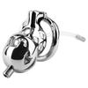 FRRK 304 Stainless Steel Chastity Cage Penis Lock Male Chastity Device Cock Cage BDSM Chastity Products Sex Toys