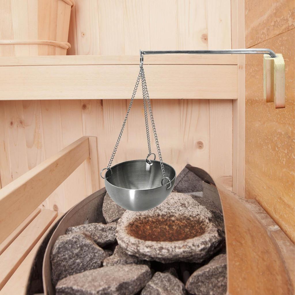 12CM Sauna Oil Cup Sauna Aromatherapy Oil Holder Essential Oil Fragrance Diffuser Bowl For Sauna &Spa Aromatherapy Essential Oil